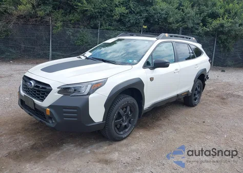 2023 Subaru Outback Wilderness из США, поврежденный, VIN 4S4BTGUD9P3224457